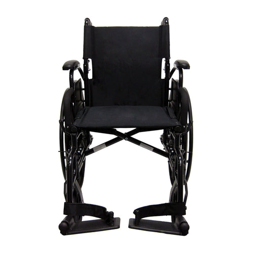 Karman 802-DY Ultra Lightweight Wheelchair, 18 inch with Flip Back Armrest
